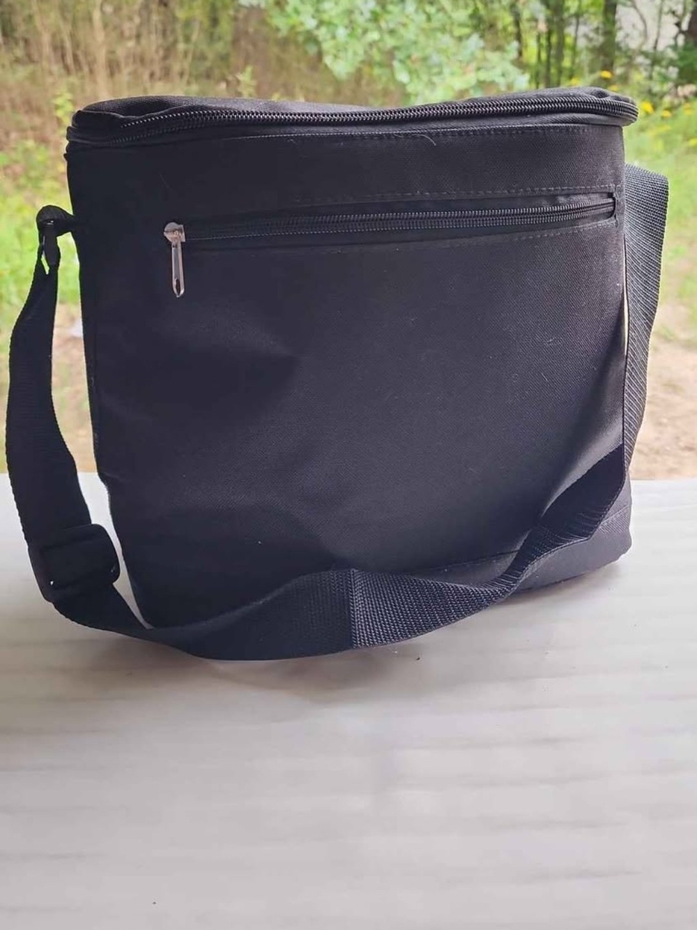 Black Shoulder Cooler Bag
